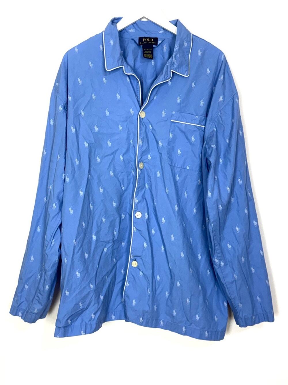 Polo Ralph Lauren Logo Pajama Shirt